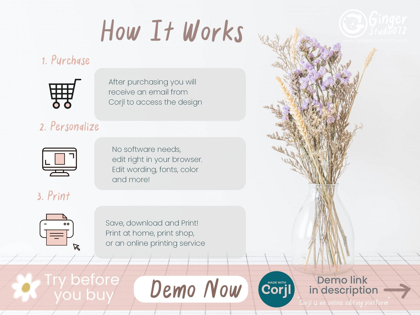 Chinese & Korean Tea Ceremony invites -Digital Template (Editable PDF) #cniv231001