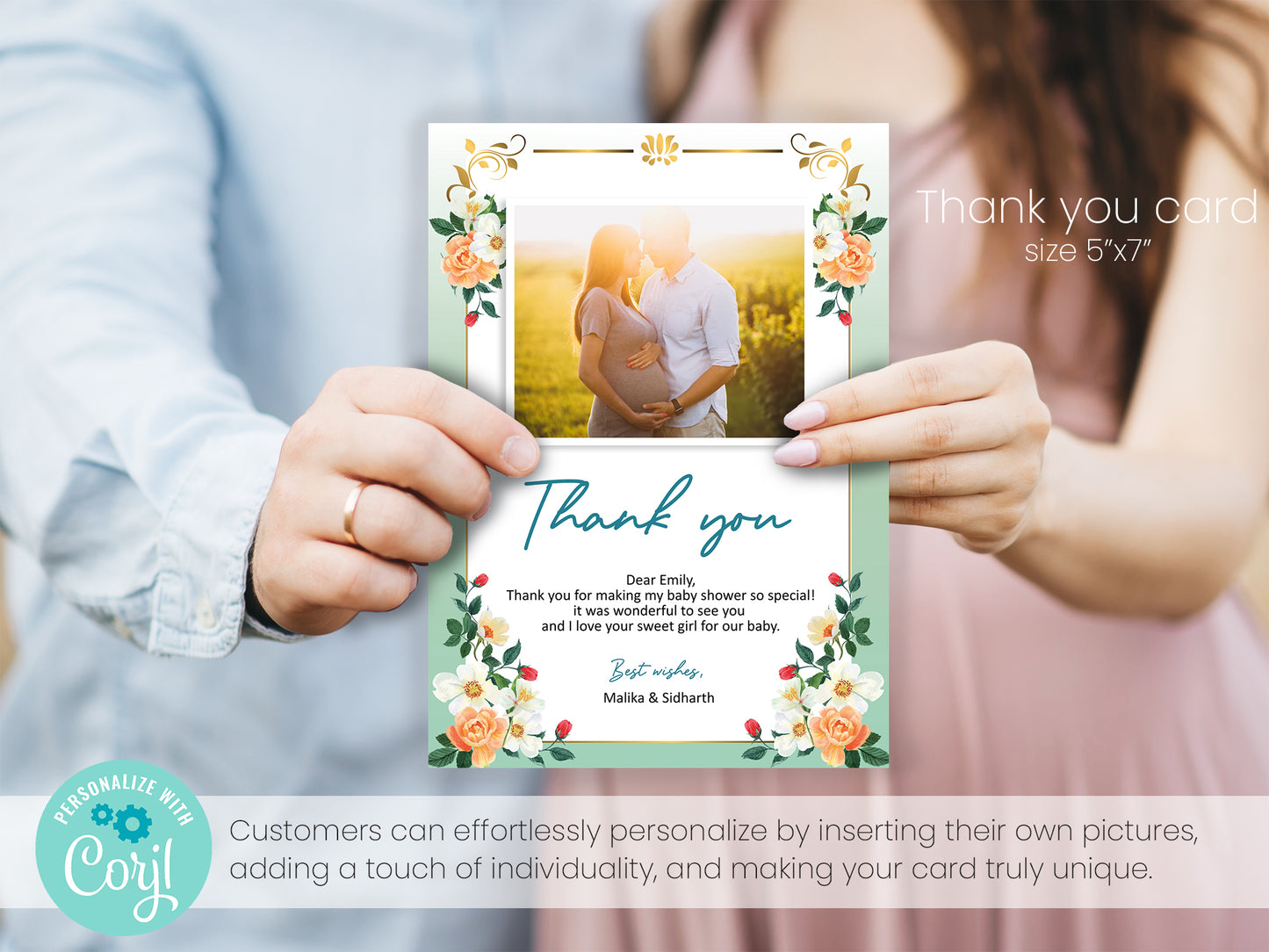 Cute baby shower, parent & mother to be invitation template #bsiv230105