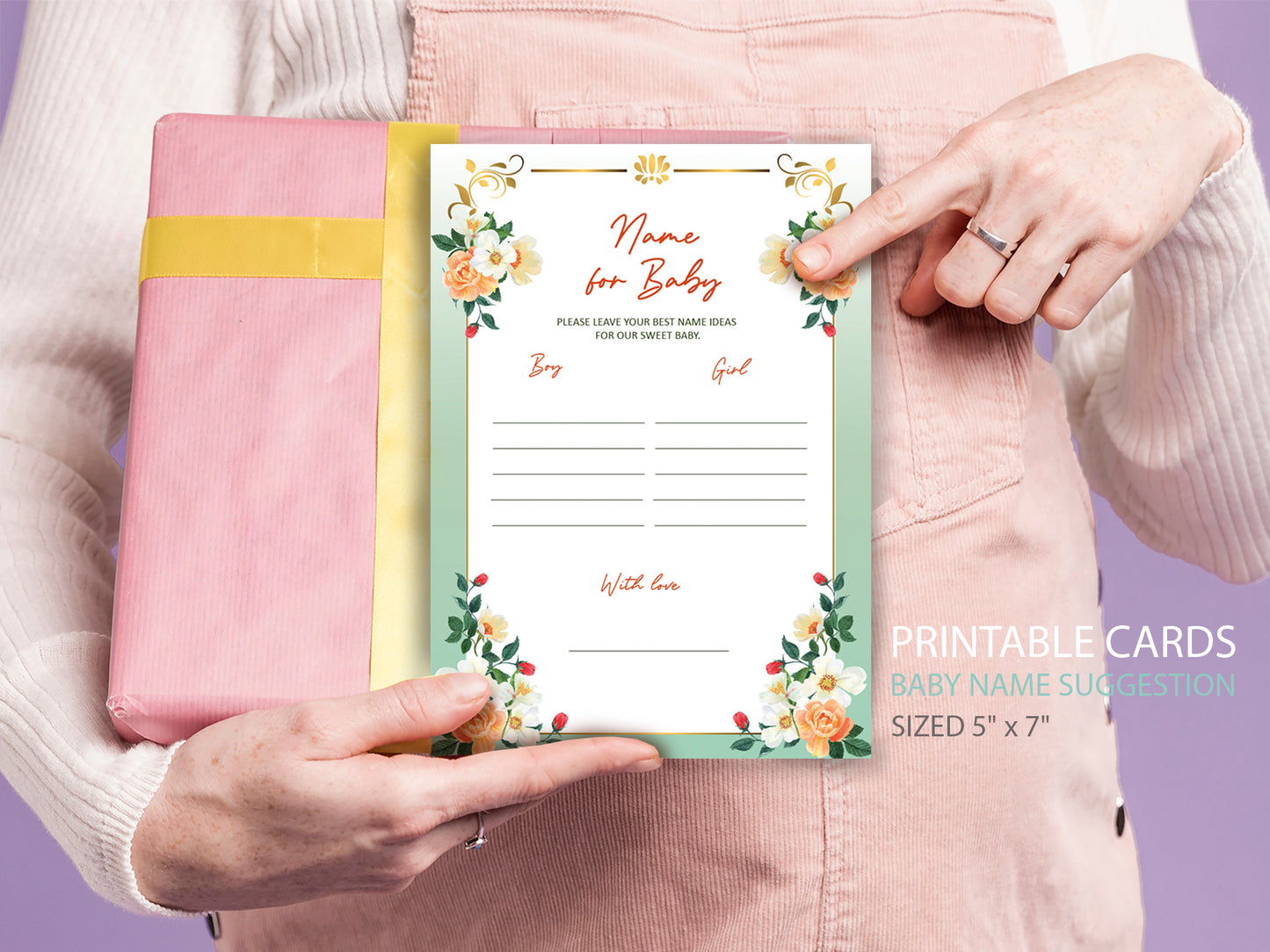 Cute baby shower, parent & mother to be invitation template #bsiv230105