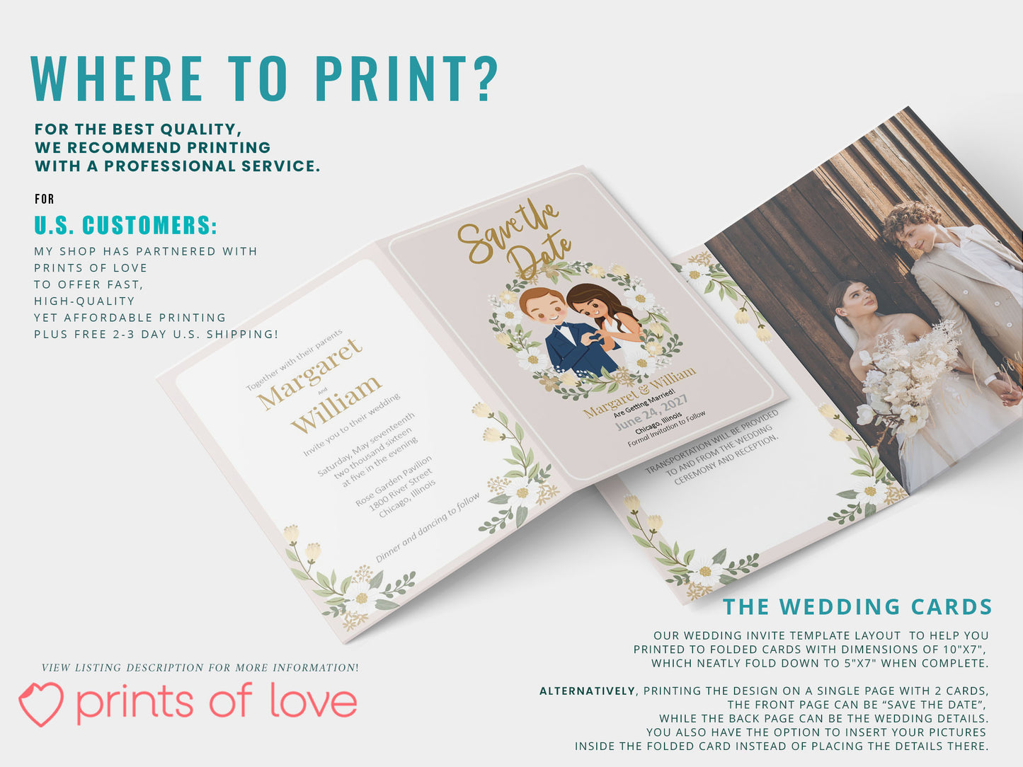 Cute Wedding Invitation, E-invites Template set #ctwd200801