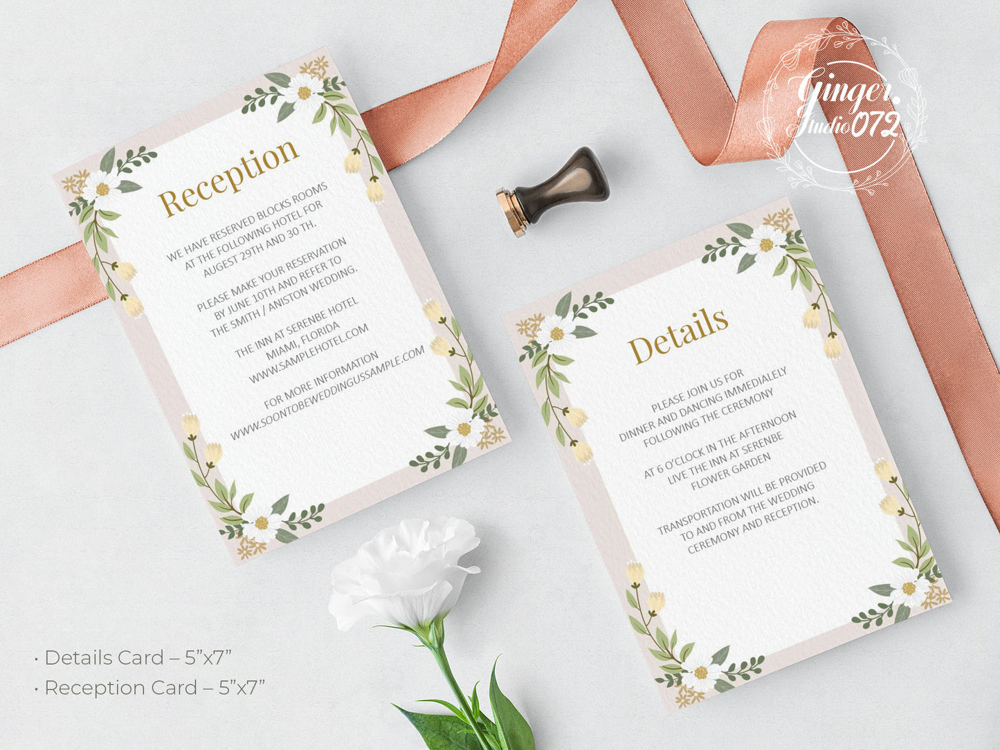 Cute Wedding Invitation, E-invites Template set #ctwd200801