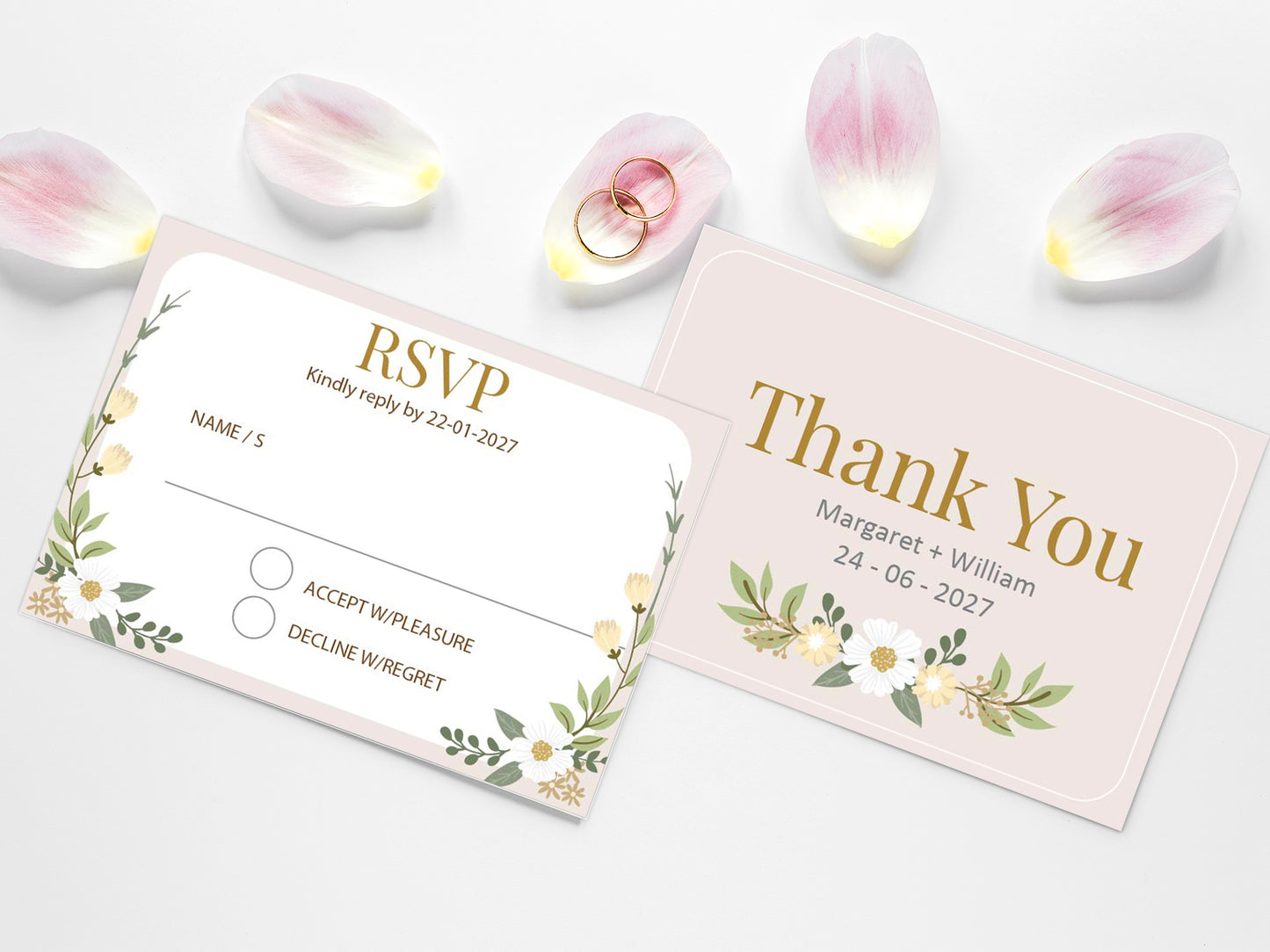 Cute Wedding Invitation, E-invites Template set #ctwd200801