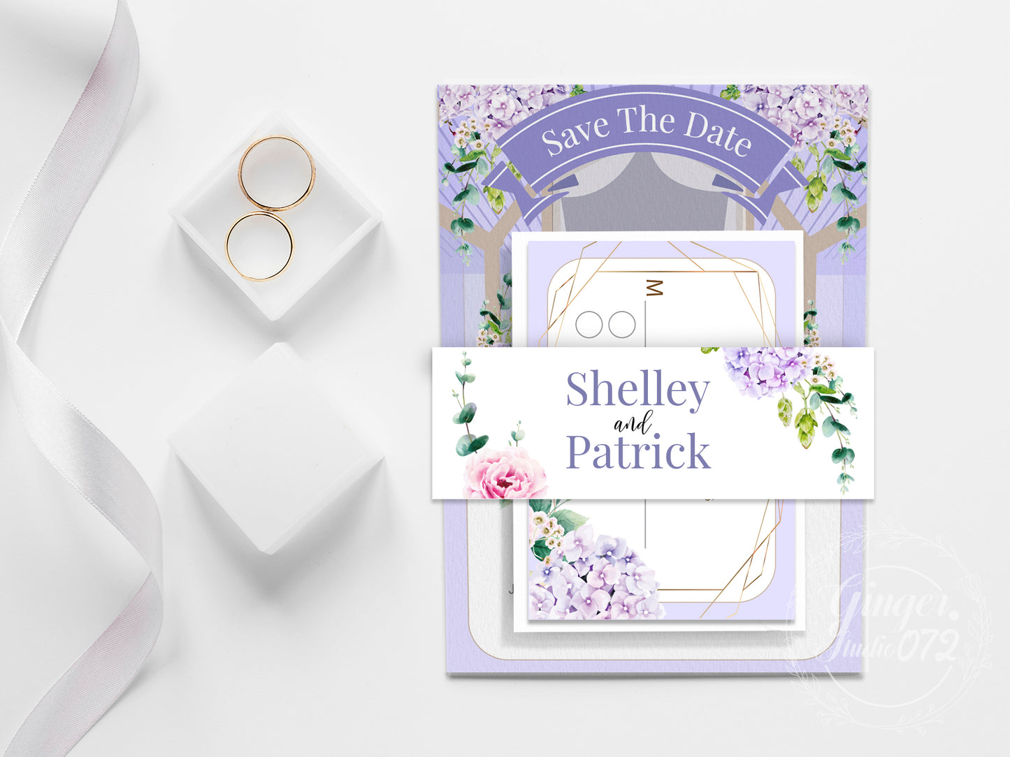 Cute Wedding Invitation, E-invitation, Digital Template #ctwd230701