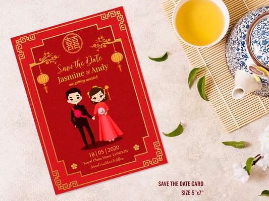 Chinese Tea Ceremony -Digital Template (Editable PDF)#cnwc9597