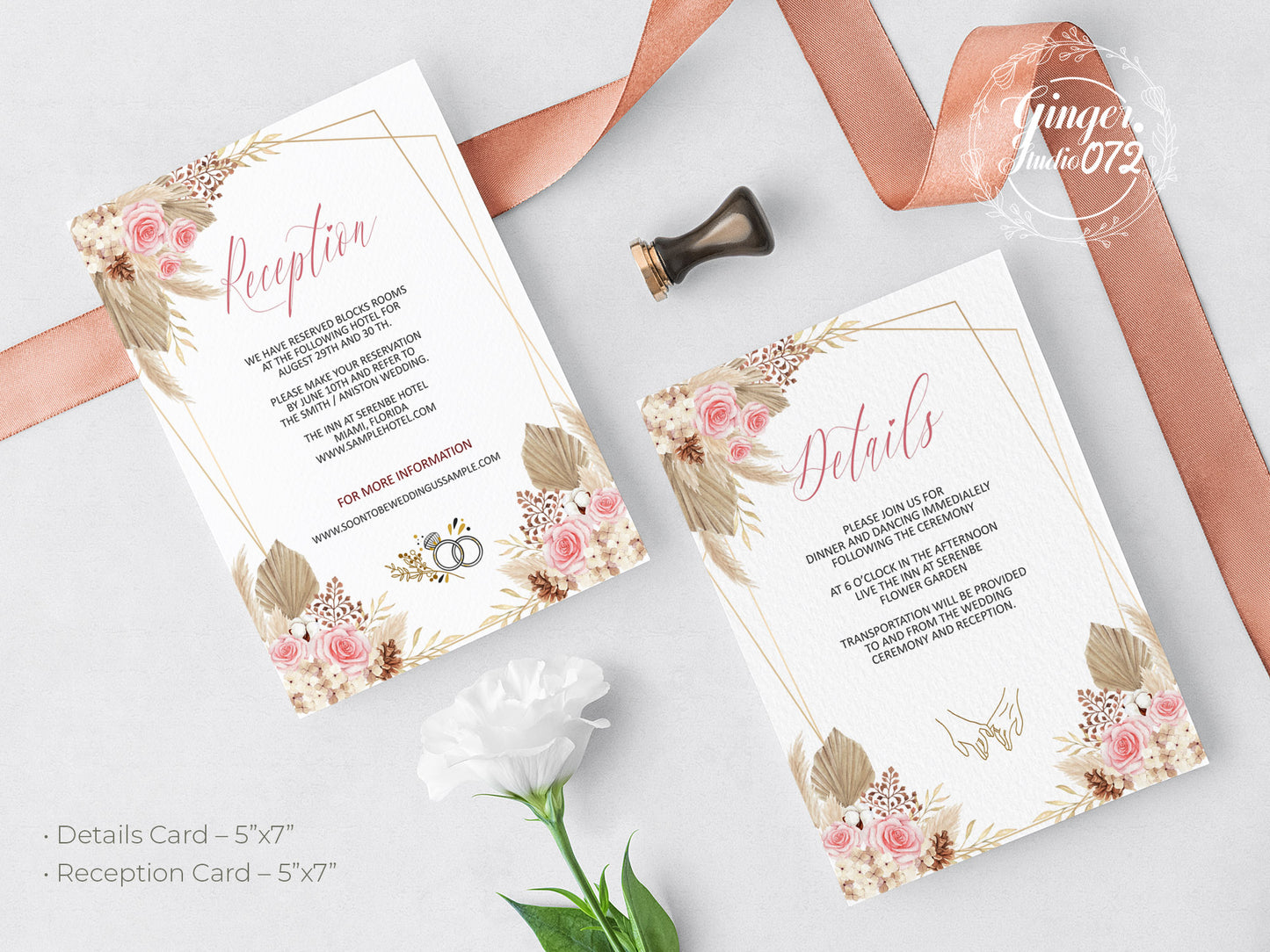 Cute Asian, Khmer, Lao, Thai Wedding invitation, E-Invite template #sewc220904