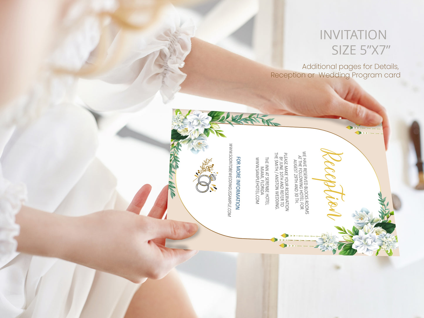Cute Asian, Khmer, Lao, Thai Wedding invitation, E-Invite template #sewc240502