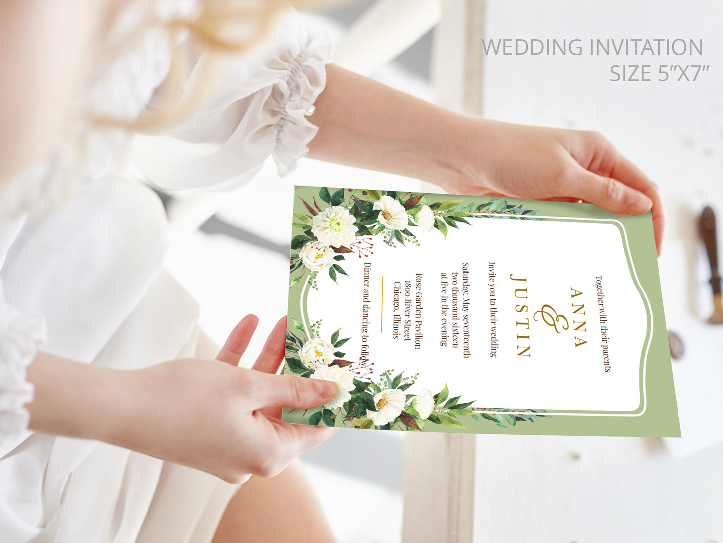 Cute Asian, Khmer, Lao, Thai Wedding invitation, E-Invite template #sewc230504